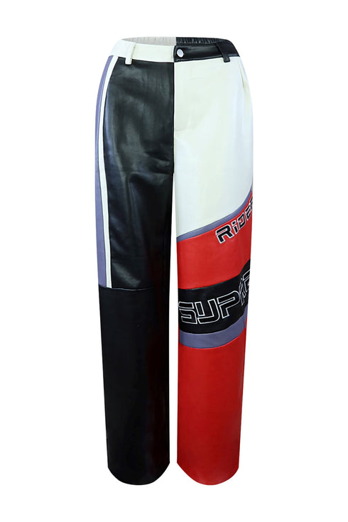 Cool Kids Faux Leather Pants bottom EDGE Small
